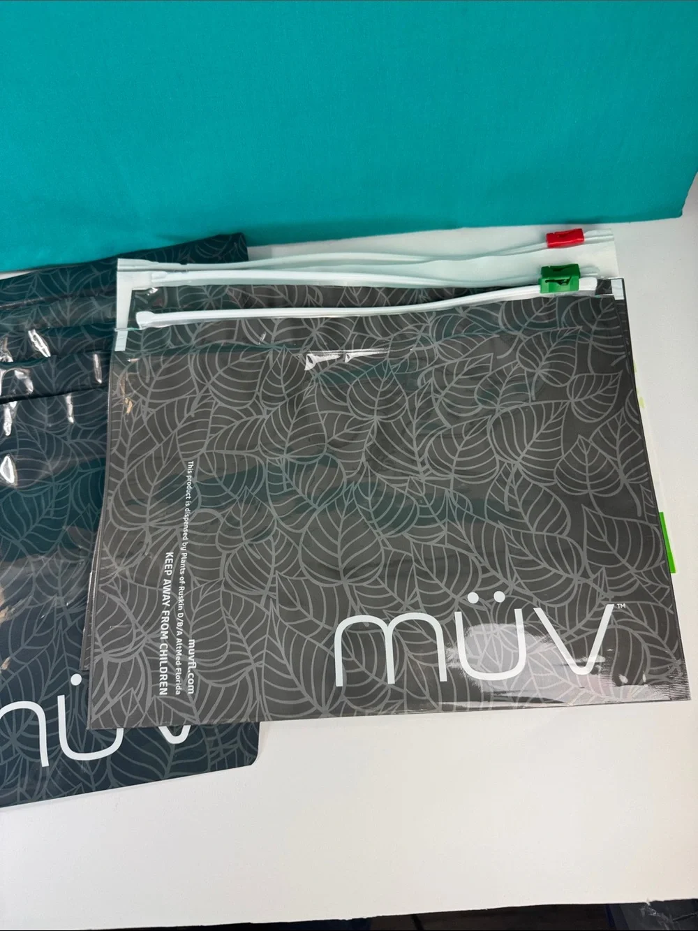 MUV & Trulieve Child Resistant Travel Storage Bag Lot of 8 Bags